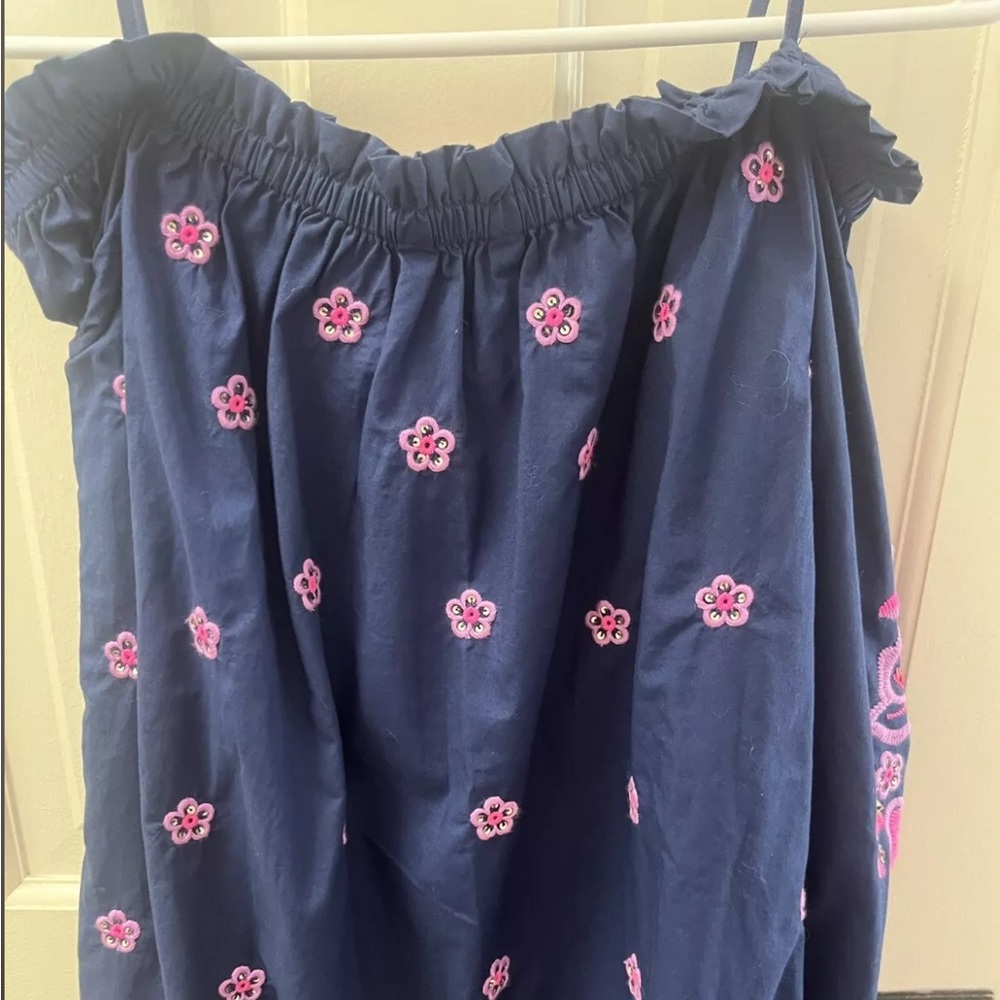 Lilly Pulitzer Jaeda Top XS brand new with tags-High Tide Navy